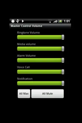 Master Control Volume android App screenshot 0